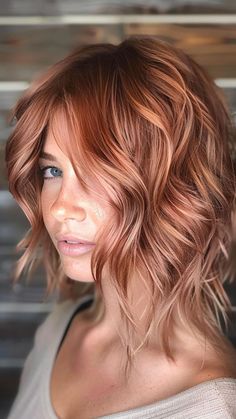 20 Auburn Hair Color Trends for 2024 That You'll Adore | Lookosm Auburn Hair Neutral Skin, Low Lights For Red Heads, Auburn Hair Going Grey, Short Red Hair With Highlights, Fall Hair For Light Skin Tone, Ashy Auburn Hair, Cool Tone Auburn Hair, Balayage For Red Heads, Gradient Hair Color