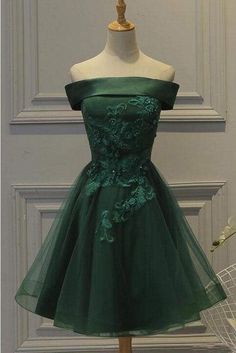 #alinepromdresses #googleshopping #greenpromdresses #offtheshoulderpromdresses #partyeventdresses #promdresses #shortpromdresses Mini Prom Dresses, Green Homecoming Dresses, Green Tulle, Tulle Homecoming Dress, Prom Dresses 2018, Short Party Dress, Short Homecoming Dress, Short Prom Dress, Short Cocktail Dress