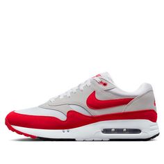 Nike Air Max 1 '86 OG Golf 'Big Bubble Sport Red' DV1403-160 Golf Shoes  -  KICKS CREW Big Bubble, Big Bubbles, Nike Air Max 1, Air Max 1, Golf Shoes, Stylish Sneakers, Shoe Collection, Perfect Pair, Air Max