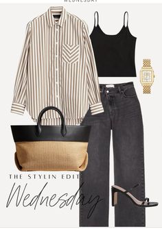 Outfits Of The Week, Capsule Wardrobe Casual, Mum Fashion, Jeans Outfit Summer, My Hope, Stripe Outfits, Weekly Outfits, Trendy Fashion Outfits, Hope Is