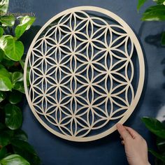 Infuse your home with tranquility and beauty with our handcrafted wooden mandala wall art. This intricately carved piece brings a touch of nature and spirituality to your space, making it the perfect centrepiece for any room. Designed with meticulous attention to detail, the mandala features symmetrical patterns that symbolise harmony, balance, and the infinite cycles of life. Crafted from high-quality wood, this wall art exudes warmth and a natural aesthetic that complements a wide range of int Wooden Mandala Wall Art, Large Mandala, Mandala Wall Hanging, Wood Decoration, Wall Art Wood, Mandala Wall, Mandala Wall Art, Meditation Space, Boho Home Decor