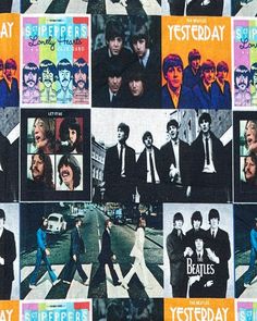 an image of the beatles collage