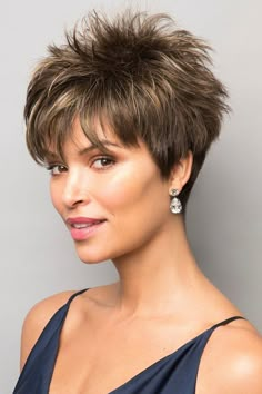 Spikey Short Hair, Hair Cuts For Women, Hair With Layers, Short Hairstyles For Thick Hair, Haircut For Older Women, Short Pixie Haircuts, Cute Hairstyles For Short Hair, Pixie Haircuts