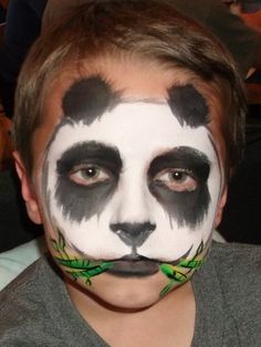 #FacePainting #ZooFacePainting #AmazingFacePaintingbyLinda #FacePaintingJacksonvilleFL Panda Face Paint, Bear Face Paint, Face Painting For Boys, Search Pinterest, Face Paint Ideas, Panda Eating, Arm Painting