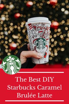 the best diy starbucks caramel brulee latte for christmas and new year