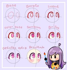 some type of character with different expressions and numbers on the screen, including an emo girl