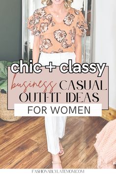 Elevate your work wardrobe with our trendy business casual outfit ideas for women. From chic blazers to stylish trousers, we've got you covered. Explore the latest trends in business casual attire and step up your office style game today! Casual Outfit For Women