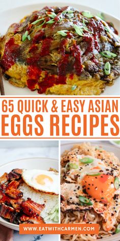 These 65 easy Asian egg recipes are packed with flavor and perfect for every meal of the day! From marinated egg recipes and soy sauce boiled eggs to scrambled eggs with tomatoes and ramen-inspired ideas, these dishes are better than takeout. Enjoy healthy food dishes like pickled eggs, deviled eggs, and rice bowls for breakfast, lunch, or dinner. Try these Asian-inspired recipes for simple, delicious meals your family will love! Asian Egg Recipe, Eggs Deviled, Pickled Eggs, Easy Chinese Recipes, Asian Chicken