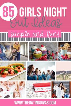 Ladies Night Party Themes, Girls Night Out Ideas, Night Out Ideas, Girls Night Games, Young Women Activities, Girls Night In, The Dating Divas, Dating Divas, Dating Girls