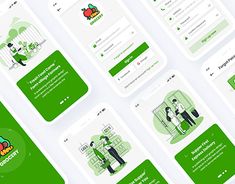 Grocery Shopping App, App Log, Groceries App, Online Grocery Store, Ux Design Inspiration, Mobile App Ui, Ui Design Inspiration, App Ui Design, Online Grocery Shopping