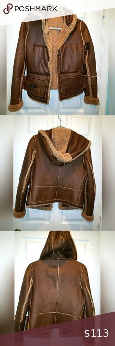 LaMatta Hooded Bomber Jacket, Women's sz S, Brown. The Social, Bomber Jacket, Fashion Home Decor, Fashion Home, Blazer, Fashion Tips