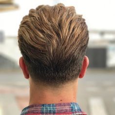 Mens Haircut Back, Classic Mens Hairstyles, High Fade Haircut, Mens Summer Hairstyles