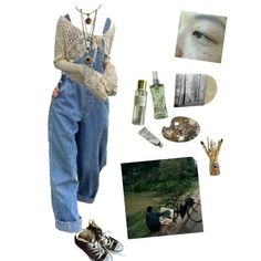 Hippie Clubbing Outfits, Forest Aesthetic Outfit, Art Aesthetic Clothes, Swaggy Outfits, Hippie Outfits