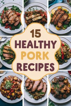 the top ten healthy pork recipes