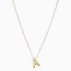 Love Letter Initial Necklace – Oradina Everyday Gold Jewelry, Everyday Jewelry Gold, Vicenza Italy, Jewelry 2023, Special Letters, Gold Letter Necklace, Gold G, 2023 Christmas, Monogram Necklace