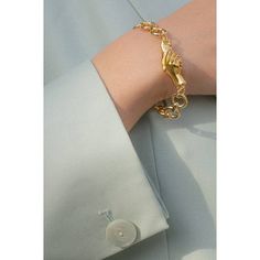 A unique and elegant statement bracelet. Magnetic clasp & chain. Gold: gold plated brass clasp with a mixed metal plated brass chain.Silver: rhodium plated brass clasp with a mixed metal plated brass chain. Twice As Nice, Princess Necklace, Hand Necklace, Statement Bracelet, Jewelry Cleaner, Silver Pieces, Jewelry Inspo, Magnetic Clasp, Brass Chain