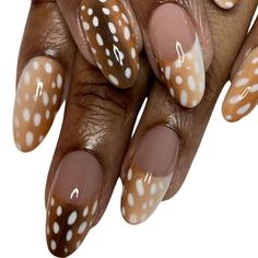 Deer Nails, Brown Nail, November Nails, Colorful Nail, Her Nails, Soft Nails