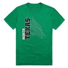 University Of North Texas Mean Green NCAA Ghost Tee T-Shirt-Campus-Wardrobe Less Design, Pride Wear, University Of North Texas, Ghost Tee, College Tees, Mean Green, North Texas, Lifestyle Clothing, School Spirit