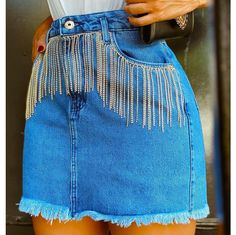 Mini Denim Skirt, Blue Denim Skirt, Buy Skirts, Chic Skirts, Denim Chic, Early Spring Outfits, Bootcut Pants, Ruched Bodycon Dress, Petite Outfits