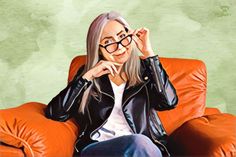 To make the most of your gray hair, take the time to find flattering glasses that will make your hair pop! Here are a few tips to help you find the perfect eyeglasses for gray hair! Best Eyebrow Pencil, Appearance Tips, Rhubarb Cookies, Cover Gray Hair, Grey Eyebrows, Grey Hair And Makeup, Chiffon Outfit