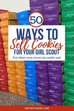 Cookie Booth Signs, Scout Fundraising Ideas, Brownie Meeting Ideas, Girl Scouts Activities, Girl Scout Cookie Recipes, Scout Meeting Ideas, Cookie Booth Ideas, Classroom Ideas Elementary, Selling Girl Scout Cookies