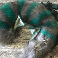 Werewolf Ears, Kitten Play Gear, Wolf Ears And Tail, Cat Ears And Tail, Wolf Ears, Pet Spaces, Puppy Play, Kittens Playing, Cosplay Diy