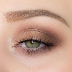 Eyeshadow Brown Eyes, Natural Eyeshadow Looks, Eyeshadow For Green Eyes, Mekap Mata, Bronze Eyeshadow, Makeup For, Natural Eyeshadow, Best Eyeshadow, Nude Eyeshadow