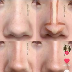 contour brizer nose for wider nose tip Nose Tutorial, Hooked Nose, Nose Tip, Bulbous Nose, Nose Types, Nose Contour, Straight Nose, Wide Nose