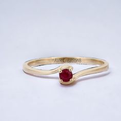 Red Ruby Birthstone Bypass Wedding Ring For Her, Solitaire Gemstone Ring, Minimalist Ring, 925 Sterling Silver, Valentine's Day Gifts *Metal :- 925 Sterling Silver *Metal Color :- White Yellow & Rose- As per your request *Diamonds:-  Cubic Zirconia *Colour Clarity ;- VVS1/ Colour Less *Premium Materials: Crafted from genuine 925 Sterling Silver for durability and timeless elegance. *Brilliant : Lab-created stones with exceptional brilliance, rivaling natural diamonds in sparkle and clarity. *Spa Red Ruby Ring Silver, Round Sapphire Ring, Sapphire Birthstone Ring, Ruby Solitaire Ring, Birthstone Engagement Rings, Silver Anniversary Gifts, Red Gemstone Ring, Anniversary Gifts For Her, Sapphire Birthstone