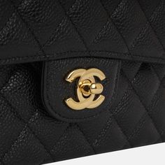 For timeless Parisian-chic there is no better investment than a Chanel classic flap bag. Created in black caviar leather in the coveted Medium size remains the all-time best-seller at bagsalora. This Chanel comes with all the iconic features including multiple compartments and pockets. The interwoven chain sits elegantly on your shoulder or doubled up on your arm. SPL Exterior Black caviar leather exterior Gold tone hardware Double flap CC Twistlock closure Slip pocket at rear of bag Plaque series Immaculate condition - no signs of use to exterior Interior Burgundy leather interior Zip compartment on first flap Two slip pockets at interior wall Immaculate condition - no notable sign of wear or usage Sold with box and dustbag SPL Height 16cm Width 26cm Depth 7cm Timeless Business Bag With Double Flap, Timeless Double Flap Bag, Luxury Double Flap Bag For Travel, Classic Double Flap Office Bag, Luxury Double Flap Travel Bag, Black Caviar Leather Evening Bag, Timeless Double Flap Bag For Everyday Luxury, Classic Evening Flap Bag With Fold Over Clasp, Luxury Caviar Leather Bag For Everyday