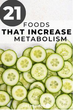 These are the 21 top foods that can increase your metabolism and burn fat as well as tasty recipes you'll love! Foods That Increase Metabolism, Increase Metabolism, Tasty Recipes, Yummy Food