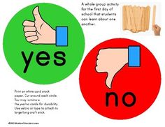 the words yes and no are written in two different languages, with one pointing at another