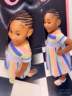 Toddler Crochet Hairstyles, African Hairstyles For Kids, Kids Crochet Hairstyles, Braid Styles For Girls, Kids Style Hair, Lemonade Braids Hairstyles, Hair Tea