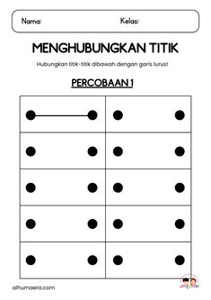 the printable worksheet for an english language lesson with numbers and dots on it