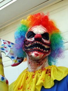 Hey, I found this really awesome Etsy listing at https://www.etsy.com/listing/185946281/scorch-clown-latex-prosthetic-mask-clown Prosthetic Mask, Zombie Clown, Creepy Clown Makeup, Scary Clown Costume, Scary Clown Mask, Makeup Clown, Halloween Makeup Clown, Scary Clown Makeup