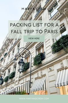 Transform your Parisian adventure this September with a packing list from Mary and Crew that blends fashion with function. Essentials like a tailored trench coat, cozy sweaters, and stylish accessories ensure you stay warm and chic as you explore the city’s enchanting streets and iconic landmarks. Pack smart and enjoy the city in true Parisian style! Paris View, Fall Layering