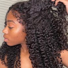 This Type 4C Kinky Edges Human Hair Wig features a realistic 4C hairline with kinky curly locks. This 13x4 lace frontal wig is made with real human hair and looks natural while providing a secure fit. The kinky nature and realistic hairline make it perfect for those who love to show off their curls. Product Details Brand: Ishow Hair Hair Material: human hair from one donor Hair Color: Natural Black Color Texture: Kinky Curly Length: 10-30 Inch Available Density: 150% And 180% Hairline: Pre-pluck Curly Edges, Curly Lace Frontal, Invisible Lace, Human Wigs, Body Wave Wig, Hair Breakage, Frontal Wig, Hair Lace, Real Human Hair