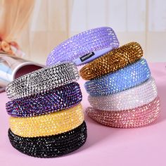 Womens Headbands, Diamond Headband, Luxury Headbands, Lash Boxes, Lash Packaging, Wholesale Catalog, Eyelash Packaging, Wholesale Hair