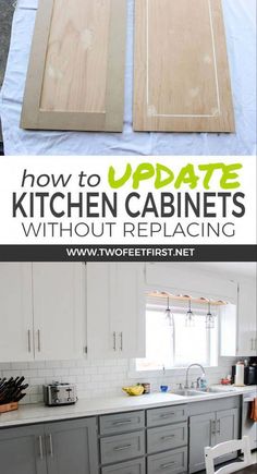 how to update kitchen cabinets without replacing them