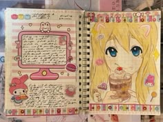 Kawaii Scrapbook, K On, Stickers Kawaii, Bullet Journal Design Ideas