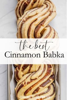 the best cinnamon babka recipe is so easy to make and it's delicious