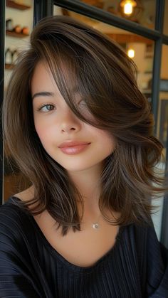 Voluminous Haircut For Straight Hair, Short Hair Ideas For Square Face, Olive Complexion Hair Color, Haircuts For Heart Shaped Faces Long, Medium Length Haircut For Round Faces And Wavy Hair, Layered Haircuts Asian, Medium Length Haircut Asian, 40 Year Old Hairstyles