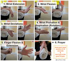 Wrist Pain Relief, Rehabilitation Exercises