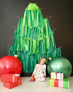 Decorate the family gathering with this festive Oh Christmas Tree Backdrop! Perfect for capturing those special memories, this cheery Christmas tree backdrop will elevate any family photo shoot - tree-mendously! For More FAQ: Check out our FAQ page for more information. https://ohmydarlingpartyco.com/pages/faq-new If y Grinch Christmas Photoshoot, Christmas Tree Backdrop, Tree Backdrop, Streamer Wall, Fringe Decor, Christmas Pic, Streamer Backdrop, Chic Bridal Showers, Oh Christmas Tree