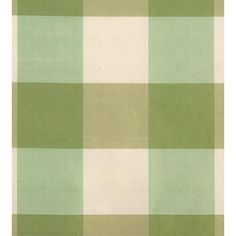 a green and white checkered table cloth