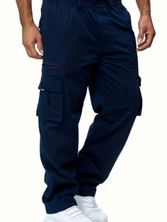 Cargo Pants For Men, Casual Cargo Pants, Fitted Joggers, Sports Trousers, Fall Outdoor, Pants For Men, Maxi Dress Evening, Cargo Pants Men, Mens Spring