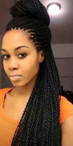 smooth Trending Natural Hairstyles, Pixie Braids Hairstyles, Braids Hairstyles Ideas, Senegalese Twist Hairstyles, Natural Hair Twist Out, Twisted Hair, Cute Braided Hairstyles, Natural Hair Twists, Box Braids Styling