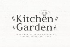 Kitchen Garden - Calligraphy Font, Script Font, Cricut Font Svg, Cursive Font, Procreate Font, Wedding Font Garden Font, Font Procreate, Cursive Font, Cursive Fonts, Creative Fonts, Wedding Fonts, Font Generator