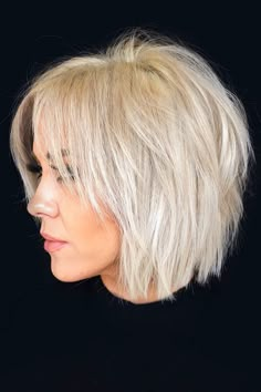 Best Hairstyles For Fine Hair, Modern Bob Haircut, Gorgeous Pics, Hairstyles Inspiration, Stylish Hairstyles, Hairstyles For Fine Hair, Beautiful Hairstyle, Choppy Bob Hairstyles, A Hairstyle