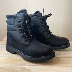 Nwt Size 6 Black Nubuck Tall Timberland Boots, Grey Timberland Boots, Timberland Boat Shoes, Timberland Ankle Boots, Boat Shoes Women's, Tall Lace Up Boots, Boots Timberland, Timberland Boots Women, Waterproof Leather Boots